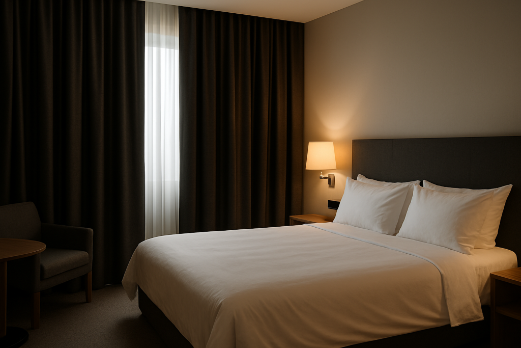 Ventajas de blackout para cortinas en hoteles