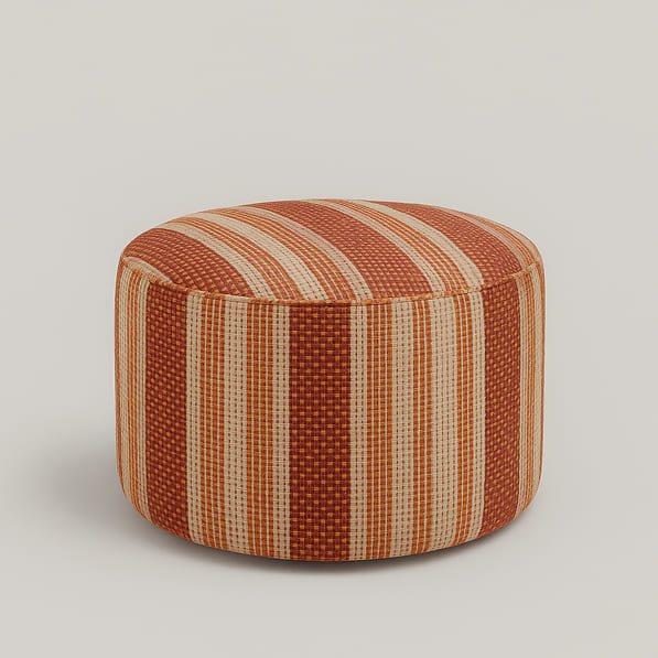 Telas y tejidos para puff de interiores